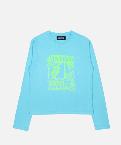 WAL!WAL! LONG SLEEVE (ICE BLUE)