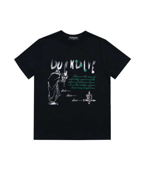 Genie Graphic Short Sleeve T-Shirt Black