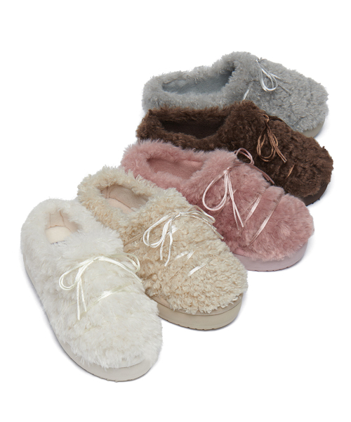 CURLY FUR MULES - 5 colors