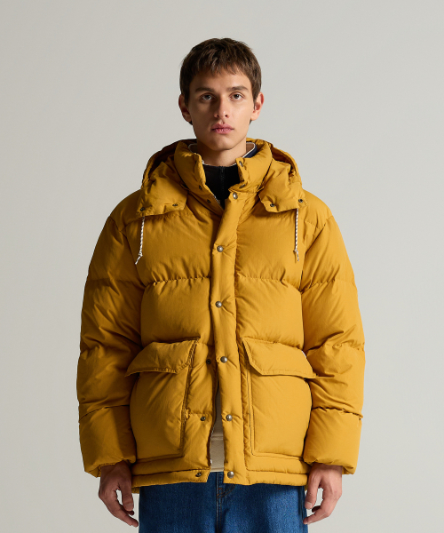 헤리티지 푸퍼 다운 재킷 Mustard