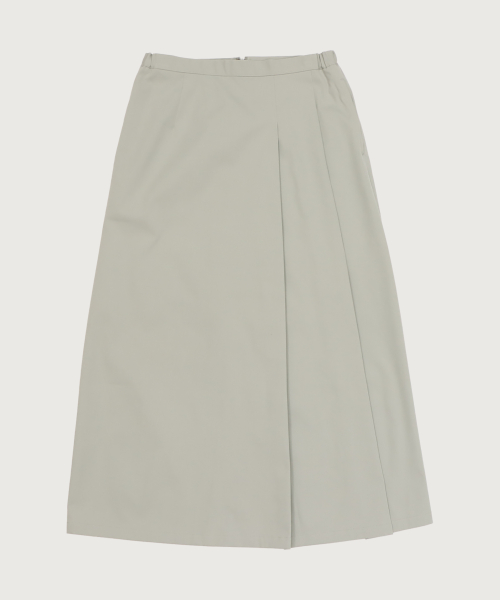 [Black Edition] 여성 롱 스커트 Khaki