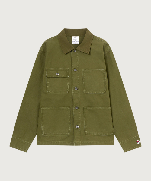 우븐 워크 재킷 Khaki