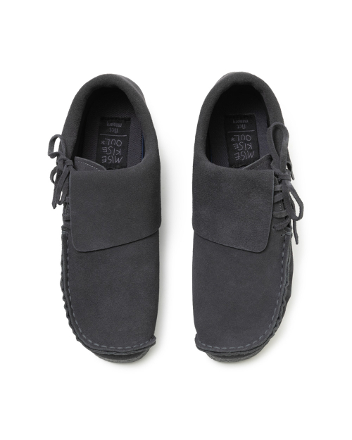 [미세키서울X플러피시트러스] Hotaru Flap Moccasin CHARCOAL