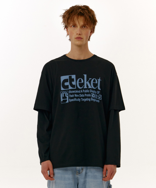 Plan Tee Black