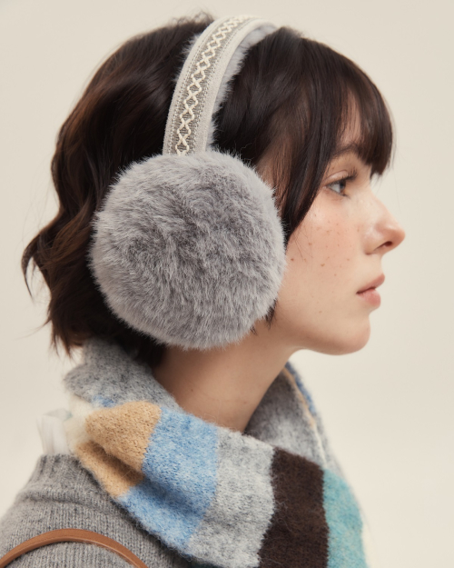 BEOLLUNI Fur Earmuffs OZHMFF403G