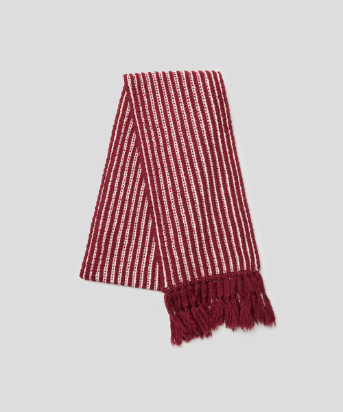 RIFF SCARF (WINE)