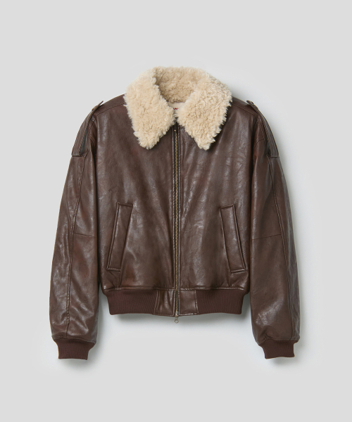 PILOT JACKET (BROWN)