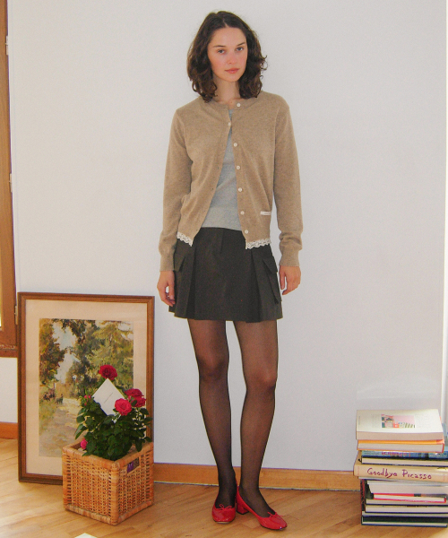 Pocket Skirt_Charcoal