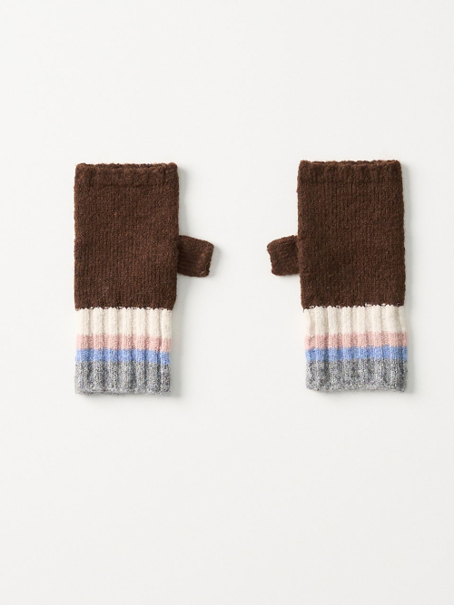 Color Layered Hand Warmer (Brown)
