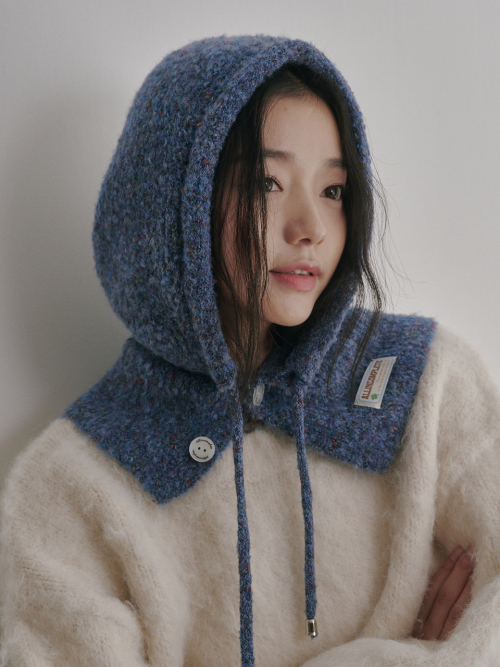 Family Sprinkle Boucle Balaclava Adult (Blue)