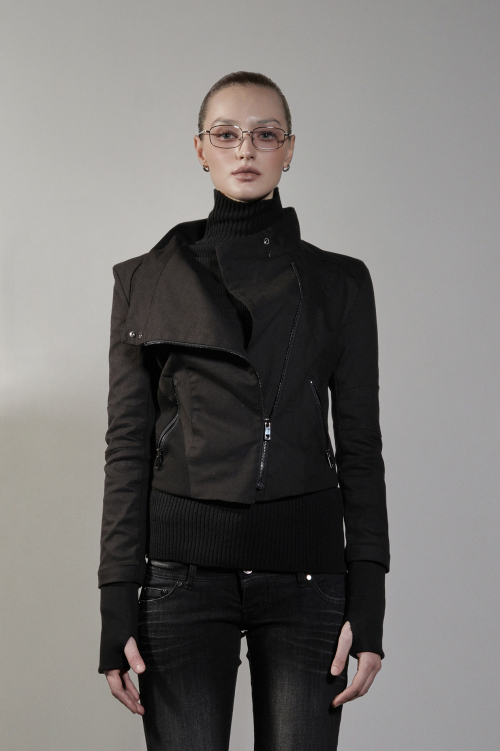 AUTOMATIC COTTON JACKET [BLACK]