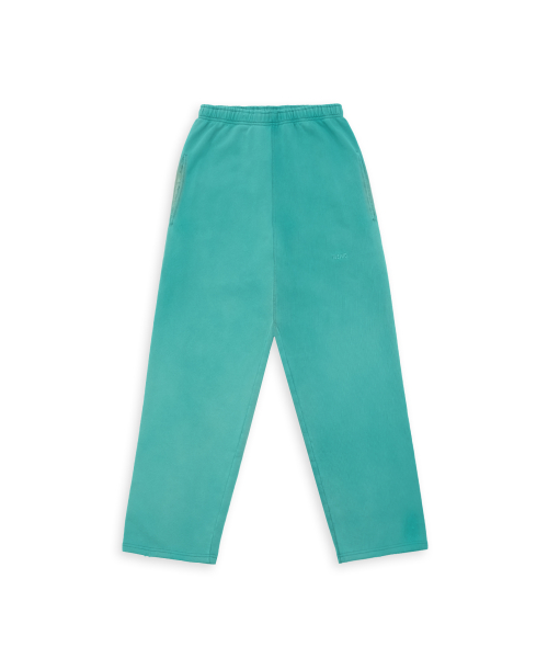 tuewid classic embroidery set up pants in turquoise