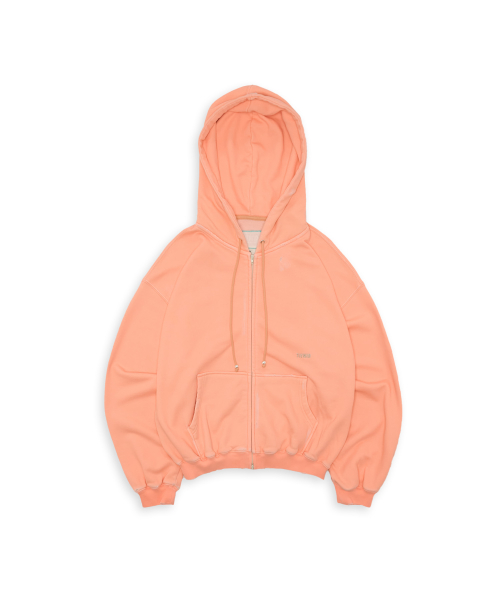Tuewid classic embroidery set up zip-up in soda