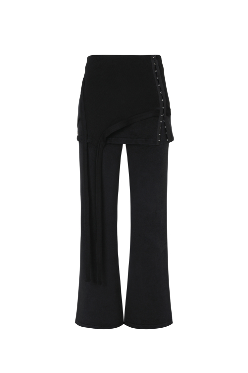 RUBY HOOK LAYERED PANTS black