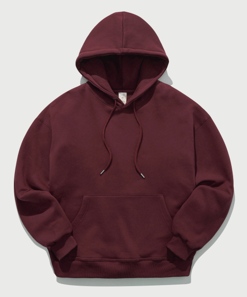 Log Overfit Napping Hood Burgundy YHHD2302