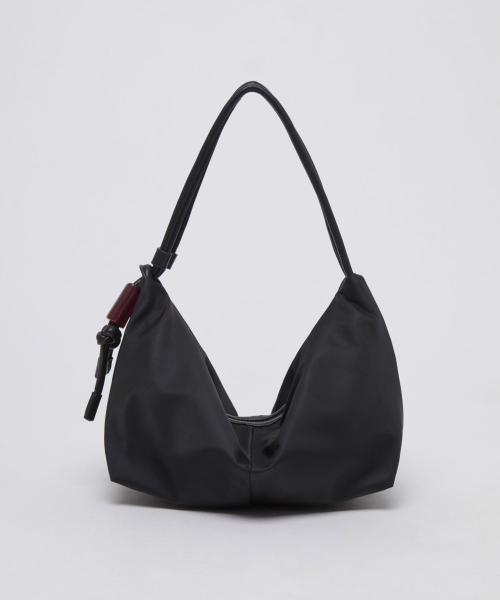 Ridge shoulder bag(Nylon black)_OVBAX26105BLK
