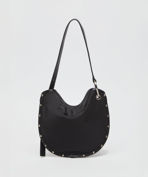 Buckle fortune bag(Nylon black)_OVBAX25305BLK