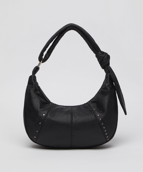 Freckle hobo bag(Deep sleep)_OVBAX25306BLK