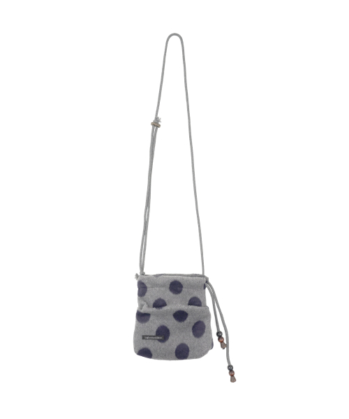 Cozy Dot Mini Crossbody Bag_Gray