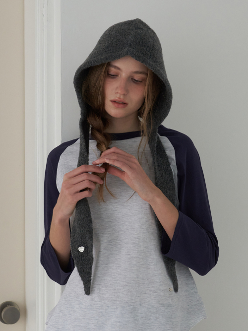 Soft Knit Hood Muffler_3 color