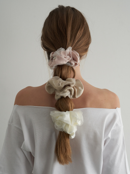 Mellow Chiffon Scrunchie_5 color