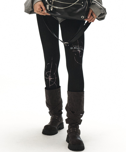 Marked Point Tights_Black