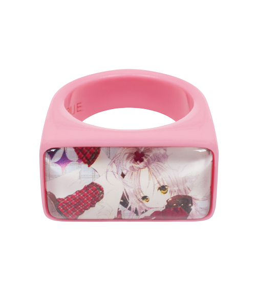 SHUGO CHARA BOLD RING(PINK)