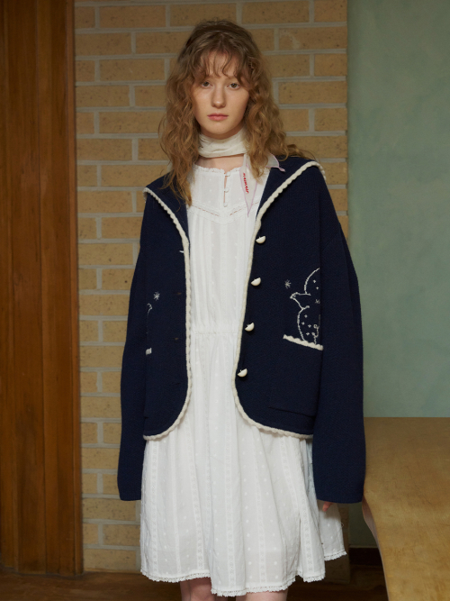 Bird Embroidery Ciel Cardigan MU2611CD501V