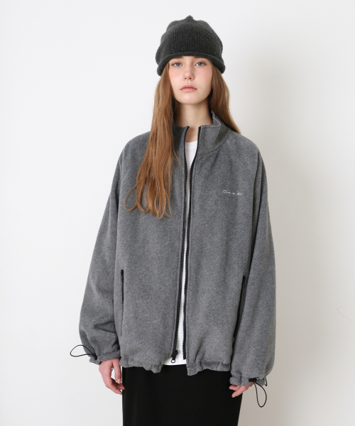 Dual Mood Reversible Fleece - 차콜