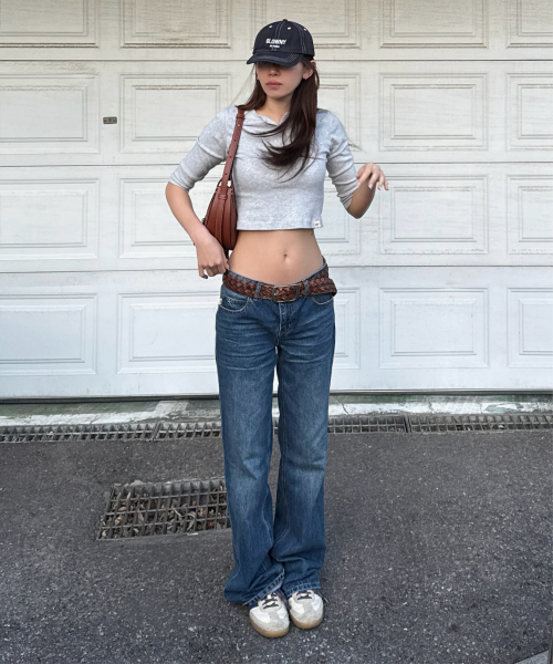THE RODEO JEANS (MID BLUE)