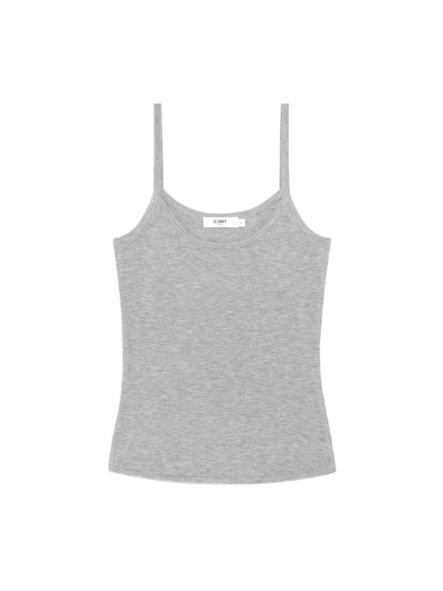 G CLASSIC KNIT CAMISOLE (MELANGE GRAY)