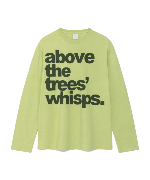 TCM above long sleeve (lime)