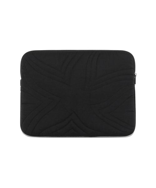 TCM bright logo laptop pouch (black)