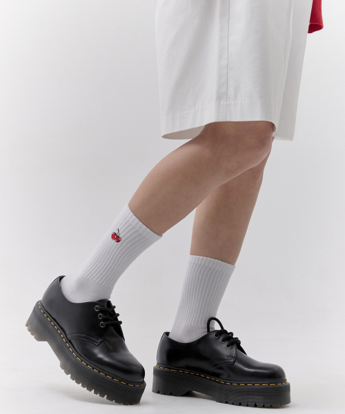 KIRSH BASIC CHERRY POINT SOCKS 5 PACK [WHA]