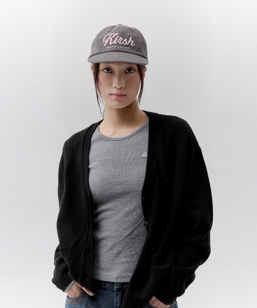 SMALL CHERRY BASIC CARDIGAN [BKA]