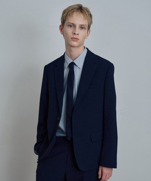 Tissue Deformation Regular Fit Jacket