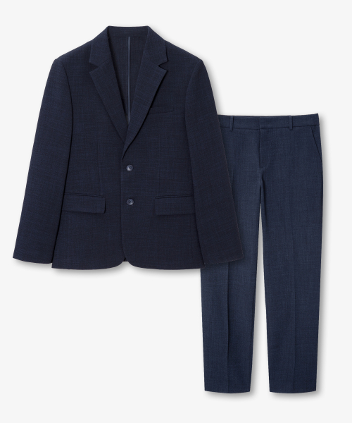 [SET]Tissue Deformation Regular Fit Jacket Set Up