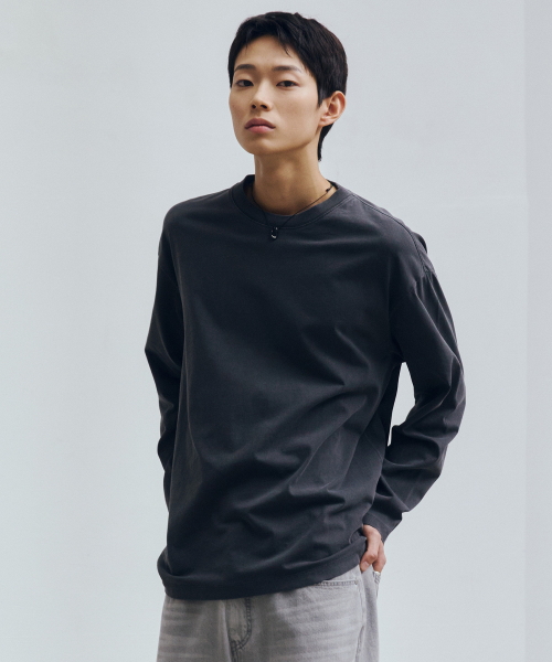 100% cotton, pigmentation oversized fit T-shirt
