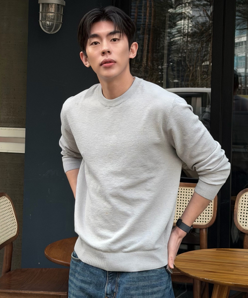 Washable Linen Like Semi-Oversized Fit Knitwear