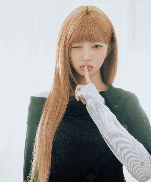Button pocket long sleeve STRIPE