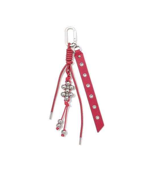 KNOTTY KEY RING [RED]