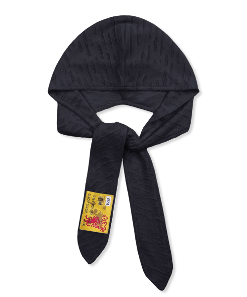 GAC035 빈티지 써머 후드 바라클라바 (BLACK)