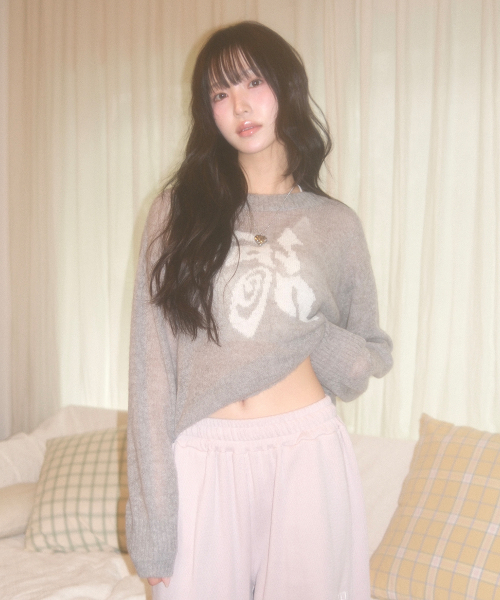 MAZE KNIT / GRAY