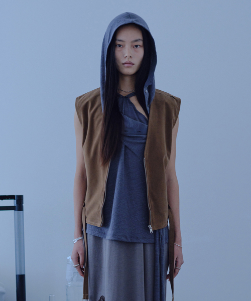 Crafted Belted Zip Vest