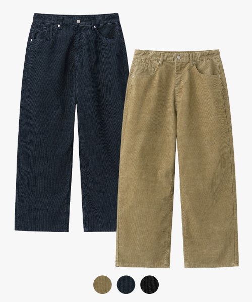 SS Washed Corduroy Pants - 3 COLORS