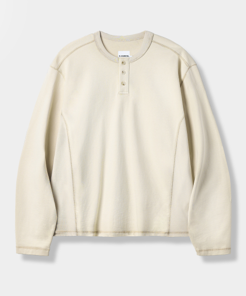 VLAD LAYERED VTG LONG SLEEVE T-SHIRT_PIGMENT CHARCOAL