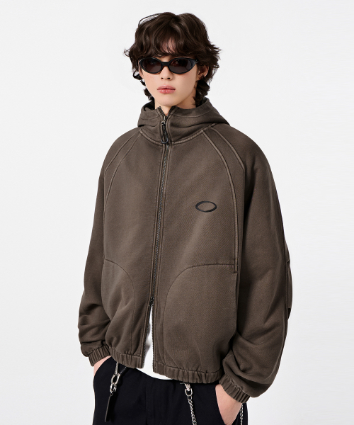 BALACLAVA SLASH HOOD ZIP-UP