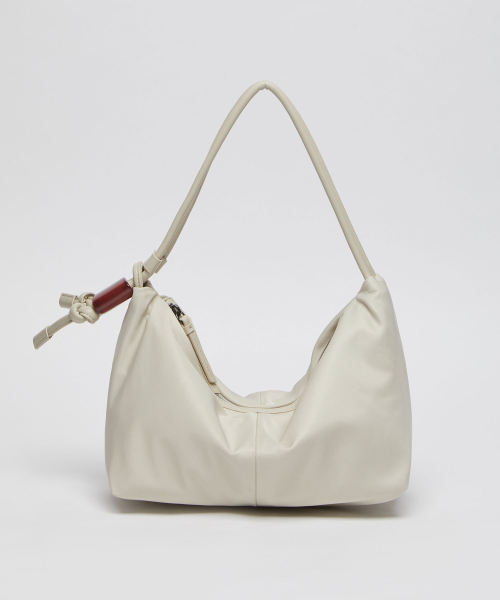 Ridge shoulder bag(Nylon ivory)_OVBAX26105IVO