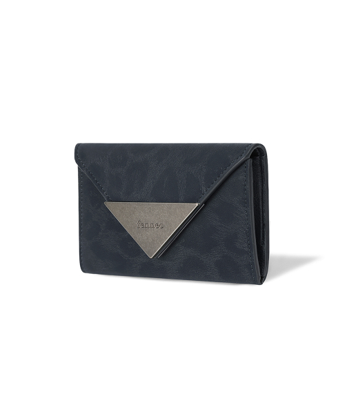 TRIANGLE NAME POCKET - LEOPARD NAVY