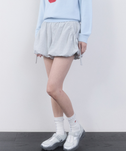 KIRSH BALLOON SHORTS(LIGHT GRAY)